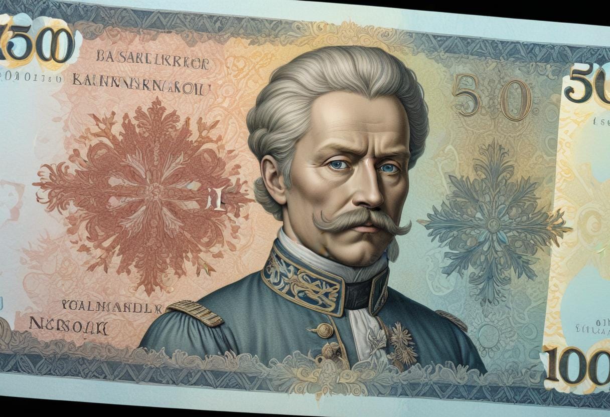Vem döljer sig på 500-lappen? Upptäck vår historia! illustration
