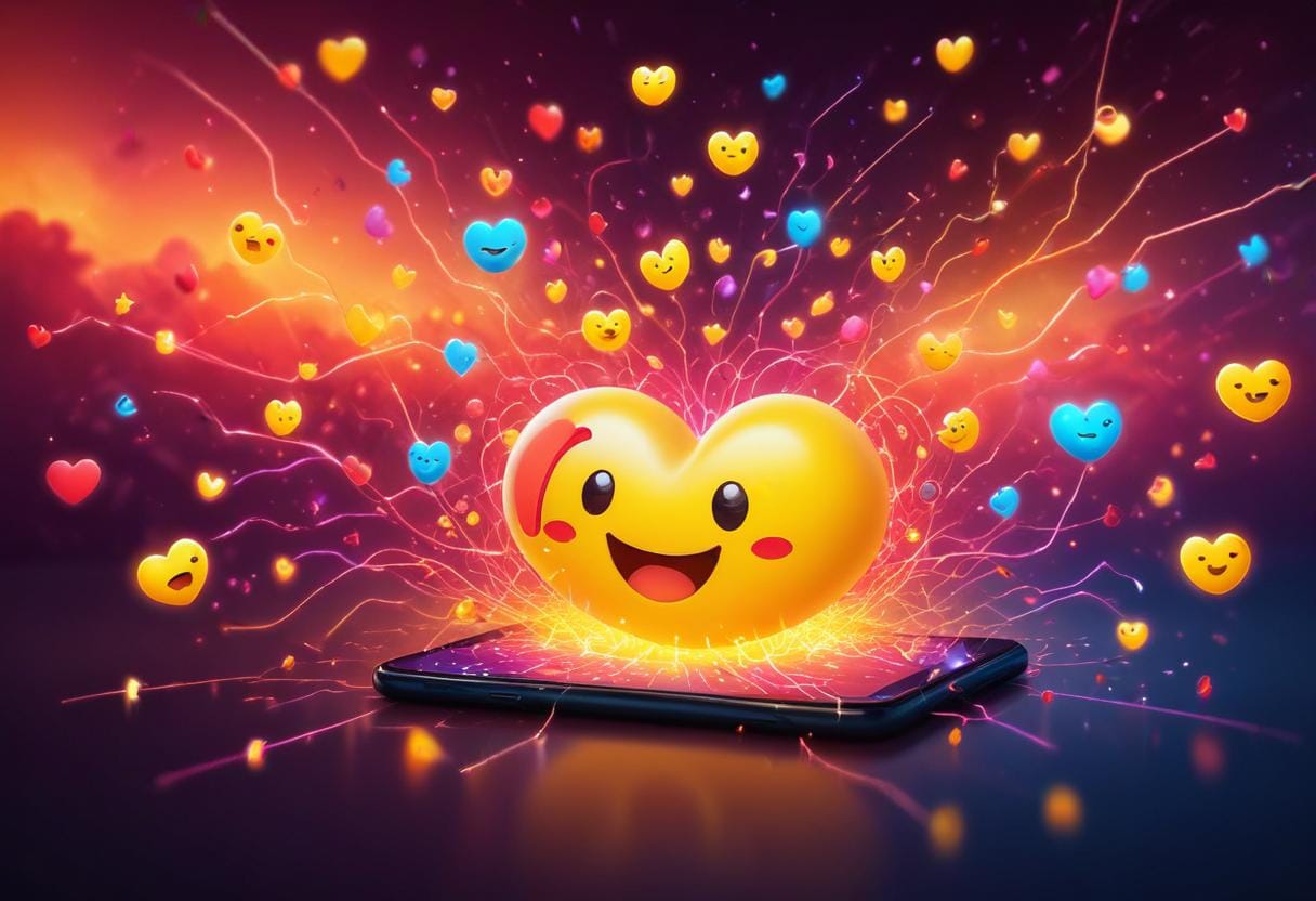 Vad betyder denna emoji 🥰? Upptäck kärlekens språk! illustration
